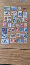 A Small Selection of 36 French Postage Stamps