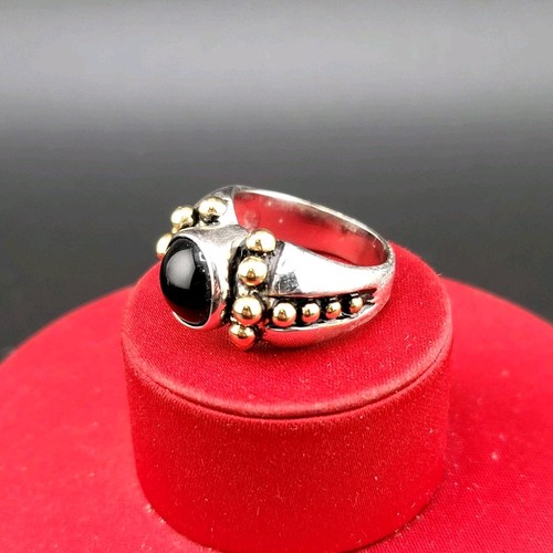 Vtg ring black - 8,
