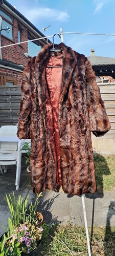 Vintage real fur - , coat