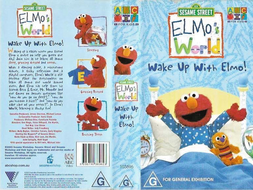 Sesame street elmo world wake - street,