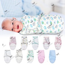 0-6 Months Baby Swaddle Wrap Newborn Infant Bedding Blankets Cotton
