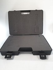 Hard Briefcase Hard Case Matte Black Foam Rugged Plastic Storage Case 50x36x13cm