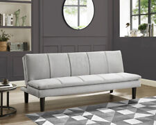 3 Seater Sofa Bed Light Grey