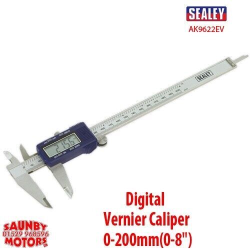 Sealey ak9622evdigital vernier - sealey,