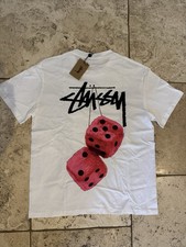 Stüssy white cotton shirt - stüssy, t-shirt