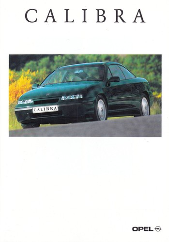 Opel calibra coupe 4x4 - calibra,