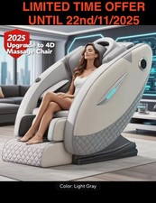 4D Massage Chair with Full Body Relaxation Function 2025 Zero Gravity SL-Track S