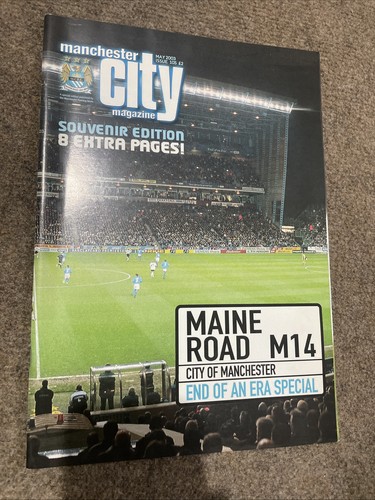 Manchester city magazine - manchester, fc