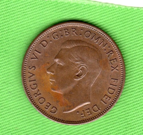 1951 unc king george - 1951, bronze