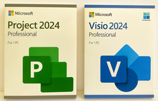 Microsoft Visio 2024 + Project
