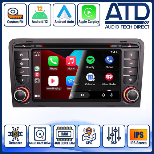 Carplay radio for audi - audi, s3