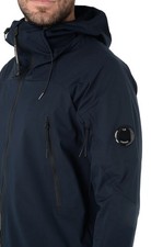 Cp Company Slim Fit Lightweight Lens Hooded Pro-Tek Jacket Navy Authentic Large 