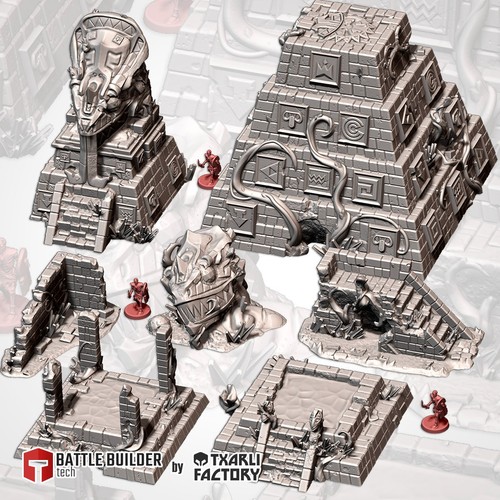 Lost city jungle - city, terrain