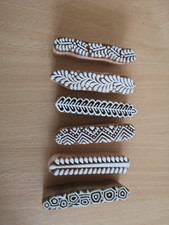 6  Wooden Stamping Blocks