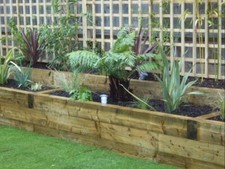 NEW TREATED TIMBER GARDEN