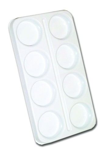 Deep well paint palette - well,