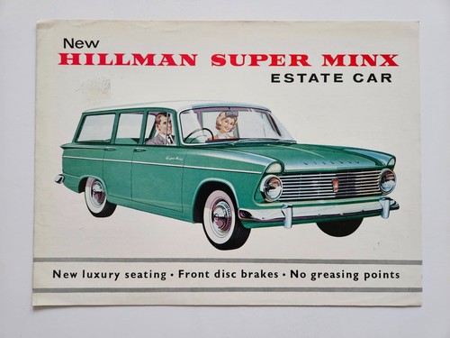 Hillman super minx estate - super,