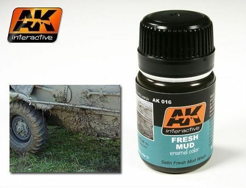 Weathering fresh mud - ak,