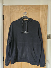 Fred Perry Hoodie Mens, Large, Black 
