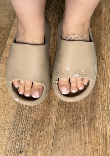 Women well worn sliders - worn,