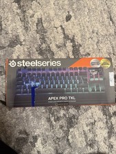 SteelSeries Apex Pro TKL Mechanical Gaming Keyboard 2023 UK English