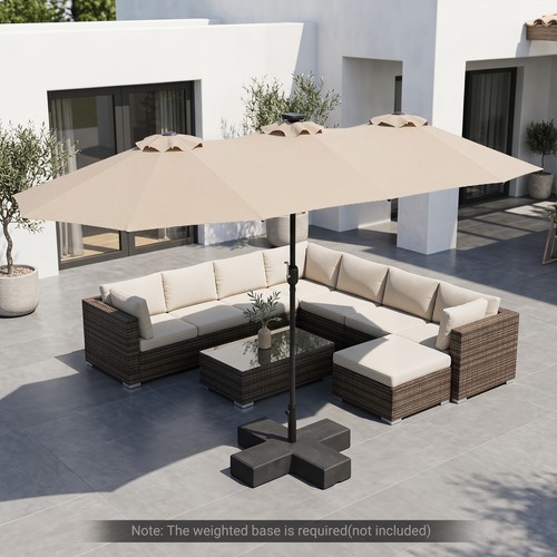 90cm double sided patio - 90cm,