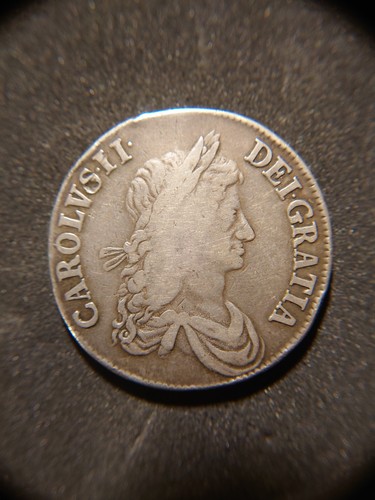 Charles 1663 silver - charles, crown