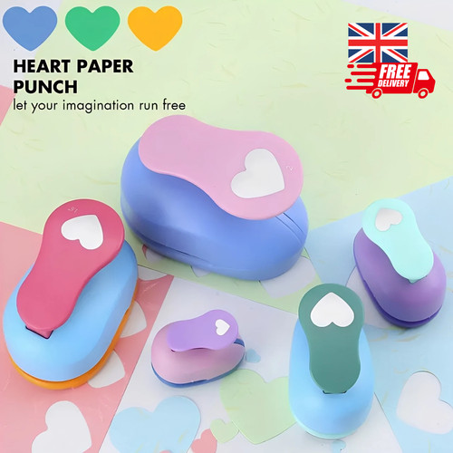 Heart shaped embossing punches - embossing,