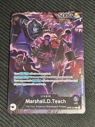 One piece ccg marshall teach - one, marshall.d.teach