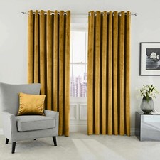 Luxury Velvet Curtains PAIR of