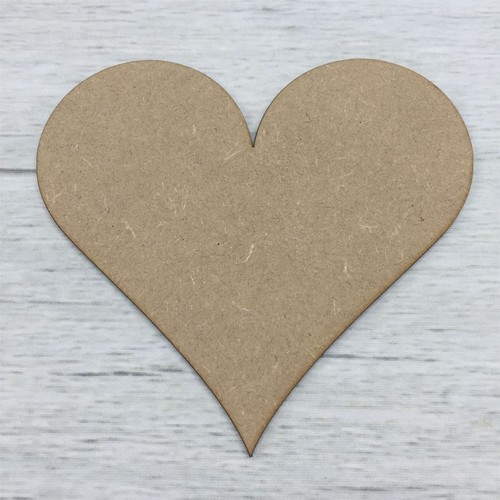 Heart country mdf - heart,