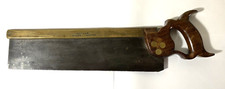 Antique 1900 A. Atkinson & Sons 14” Ripcut Hand Saw 12 TPI
