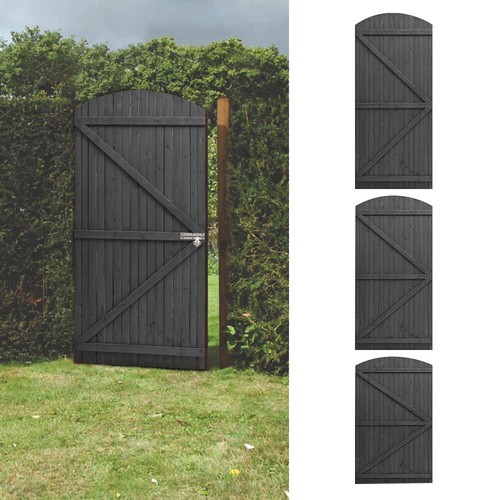 Privacy grey garden gate - grey,