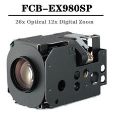 SONY FCB-EX980SP 26x Optical Zoom Color Block Camera CCTV System Analog Camera