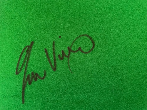 John virgo signed green - john,