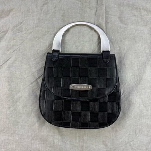 Vintage mulberry black leather - mulberry,