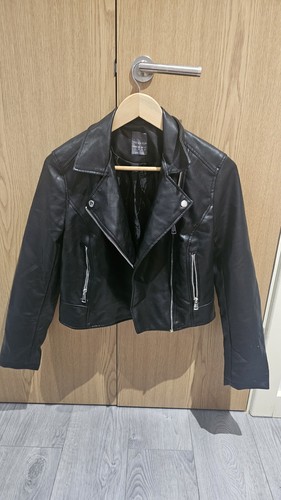 Primark black faux leather - faux,