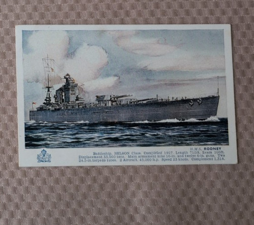 Navy ww2 s rodney - h.m.s.,