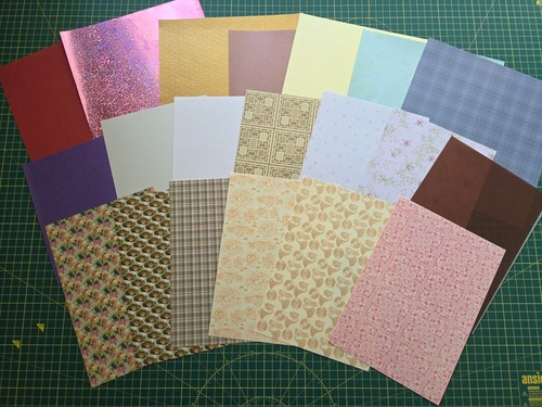 Pack mixed sheets of - pack,