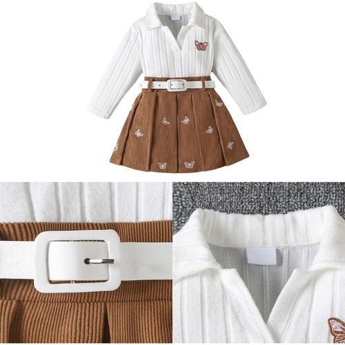 New baby girls pleated skirt - new,