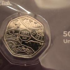 2021 Decimal Day-50 pence