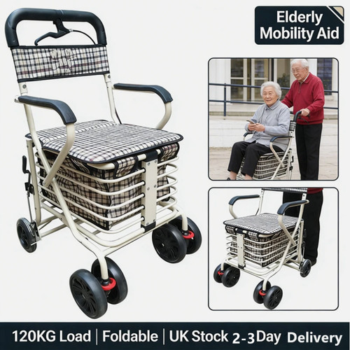 Walk rest folding 6 wheel - walk,