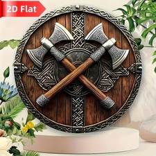 Viking theme wooden sign