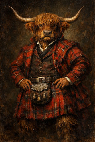 Highland cow scottish - highland,