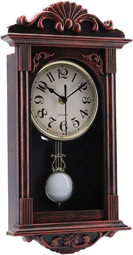 Pendulum wall clock retro - clock,