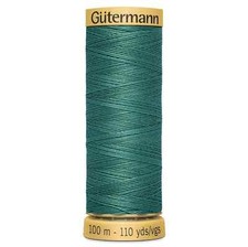 Gutermannn 100% Natural Cotton Sewing Thread 100m Spools Machine & Overlocker