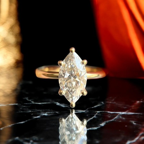 Engagement ring 14k yellow - engagement,