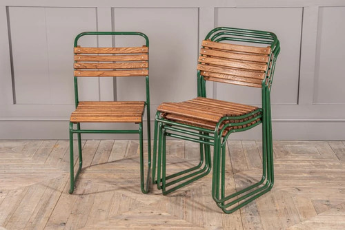 Vintage cox stacking - cox, chairs