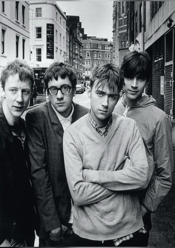 Blur damon albarn print - a3,