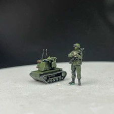 1/72 Russian Mark Unmanned Combat Vehicles And Guardians Painted Finished Model